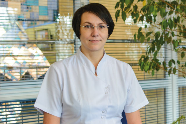 Nataliya Hrabarchuk, Pediatrician
